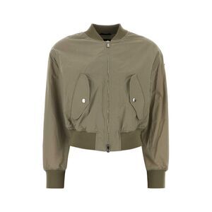Tatras Women Sage Green Nylon Ottamota Bomber Jacket